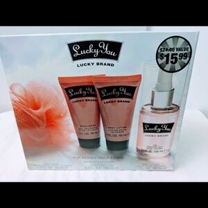 NWT Lucky Brand Body Care Set